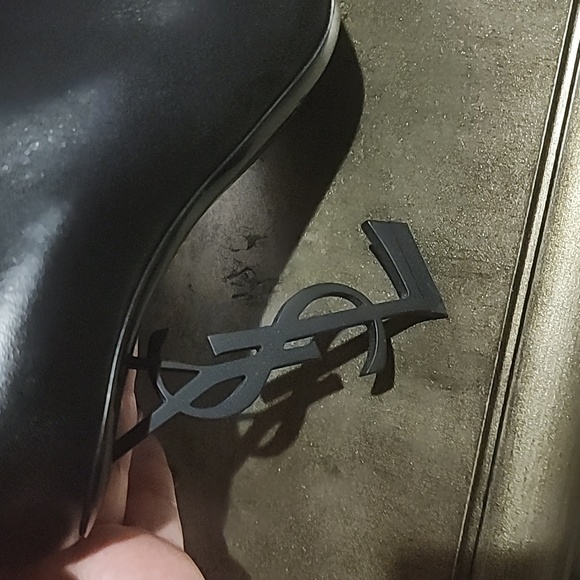 💯 Auth YSL Opyum blk bootie 39.5 - Picture 4 of 6